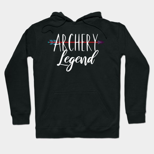 Archery legend Hoodie by maxcode